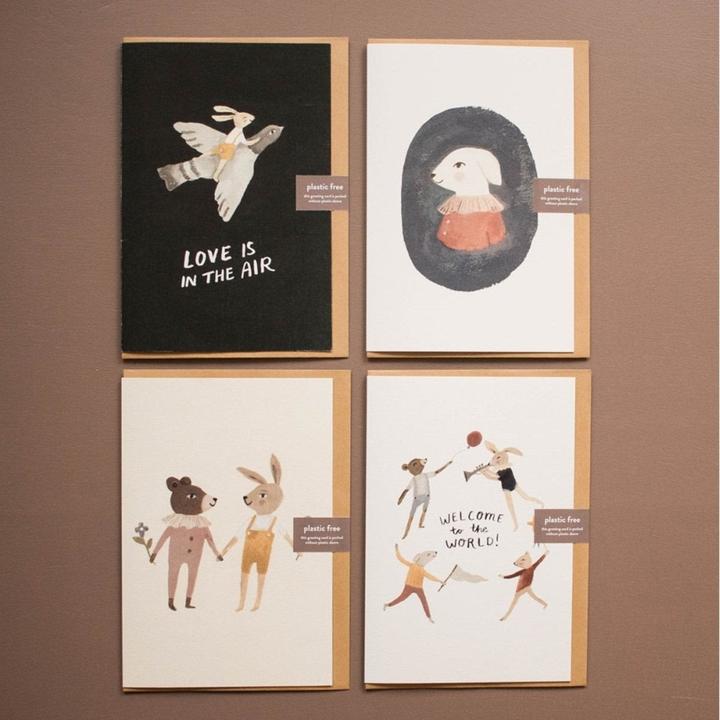 Actual product image Main Sauvage Folded A5 Card - Love Is In The Air (1 pcs.)