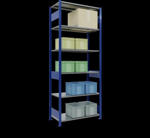 Image du produit Schulte Lagertechnik Elément départ MULTIplus150 avec traverse de longueur