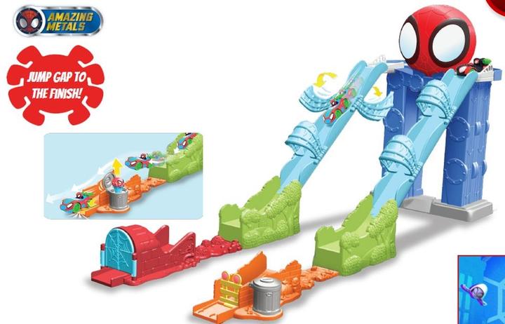 Produktbild Jazwares Spidey Metall Mega Jump Set
