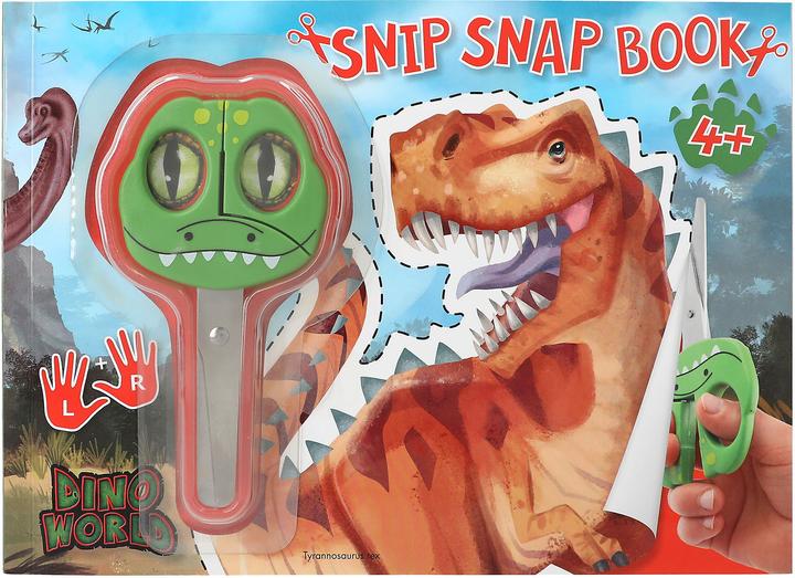 Produktbild Magni Kreativbuch Dino World Snip Snap Book mit Schere