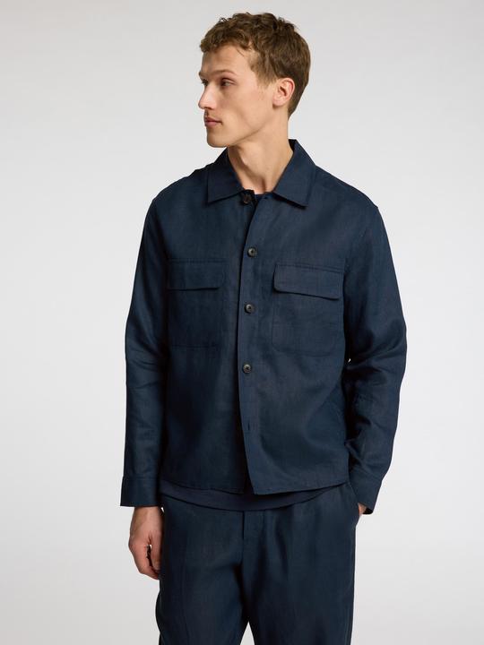 Actual product image Selected Homme 100% linen overshirt (54)
