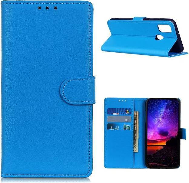 Productafbeelding MU Classic Litchi Leren Boekomslag Serie (Realme 7i)