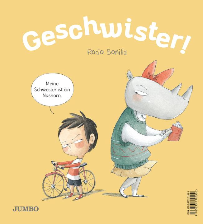 Actual product image Jumbo Geschwister! (German, Rocio Bonilla, 2019)