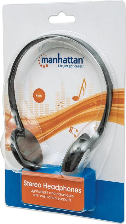 Actual product image Manhattan stereo headphones (Cable)