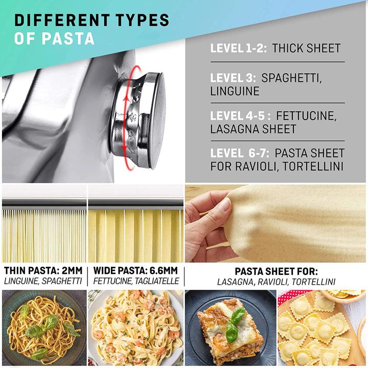 Actual product image VeoHome Manual pasta machine