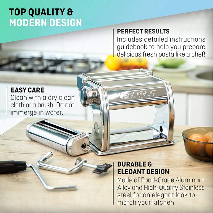 Actual product image VeoHome Manual pasta machine