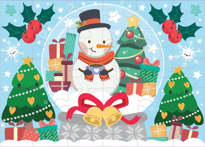 Actual product image Grafix Christmas puzzle (30 pieces)