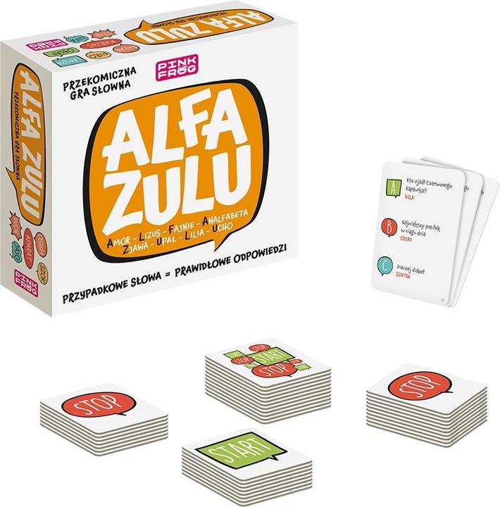 Image du produit Pink Frog Gra słowna Grenouille rose-Alfa Zulu 25163