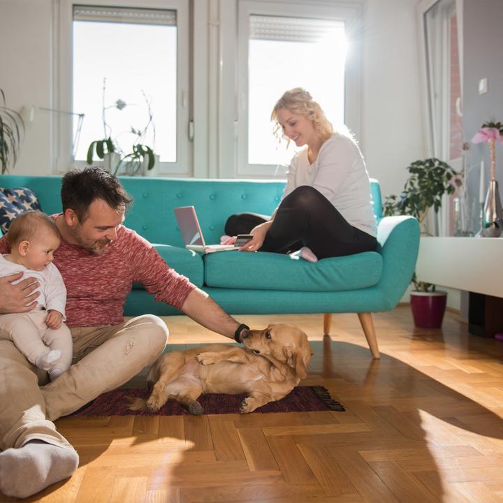 Produktbild Relaxdays Flickenteppich (100 x 60 x 1 cm)