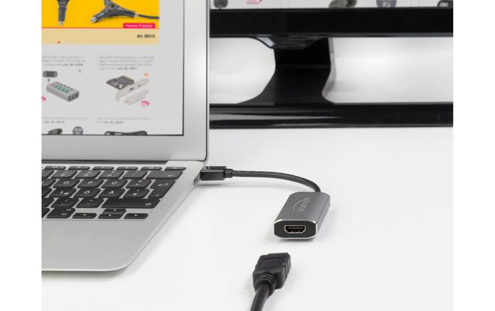 Produktbild Delock Adapter 8K 60Hz Mini-DisplayPort - HDMI-A (Mini DP, HDMI, 20 cm)