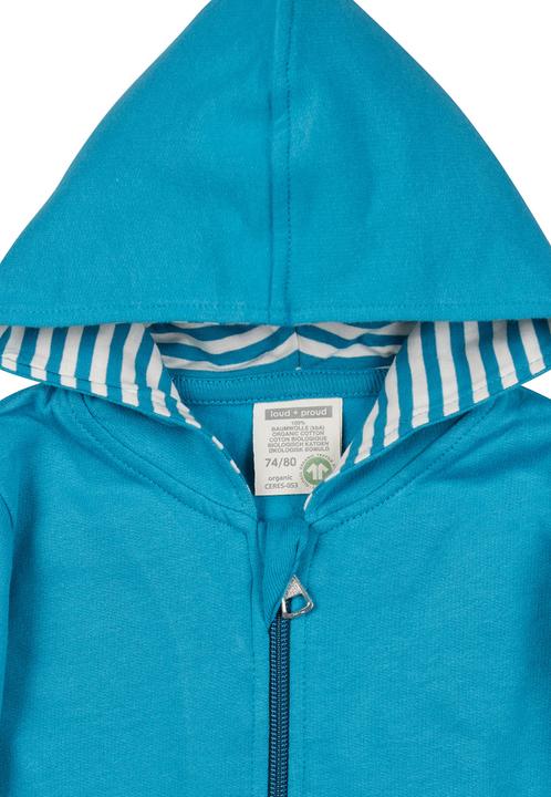 Produktbild loud + proud Kapuzenjacke (74, 80)