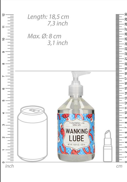 Actual product image Pharmquests Masturbation Lube - WANKING LUBE - 500 ml (500 ml)