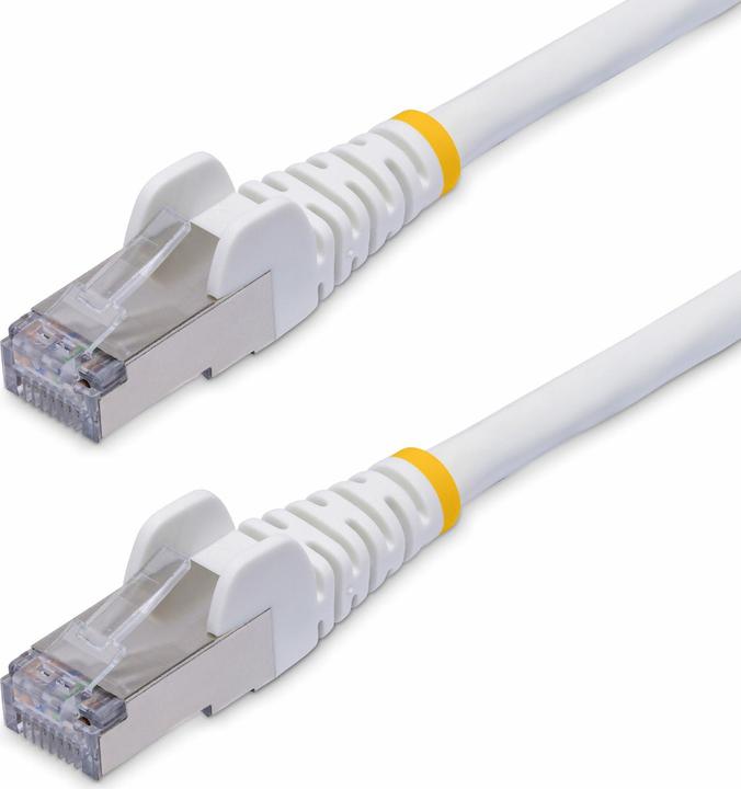 Image du produit StarTech com Câble Ethernet CAT8 Blanc de 50cm, RJ45 Snagless, 25G/40G, 2000MHz, 100W PoE++, S/FTP (S/FTP, 0.50 m)
