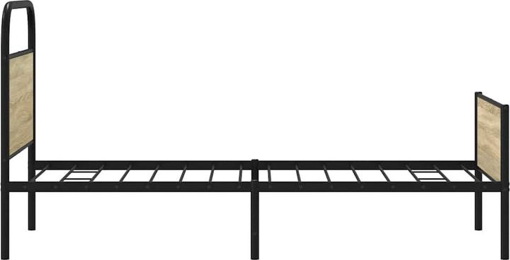 Immagine prodotto VidaXL Struttura letto senza materasso 75x190 cm in legno di rovere Sonoma (75 x 190 cm)