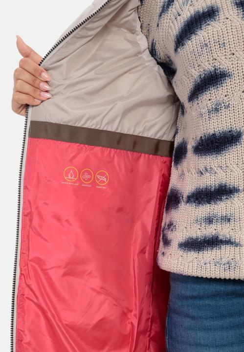 Actual product image Camel Active Long puffer waistcoat with hood (38)