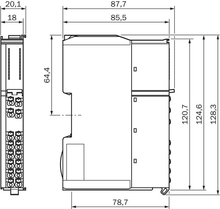 Immagine prodotto Sick Relè di sicurezza RLY3-OSSD100, RLY3-OSSD100,In RLY3OSSD100