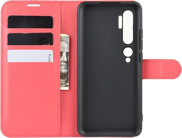 Produktbild Cover-Discount Xiaomi Mi Note 10 / 10 Pro - Leder Etui Hülle rot (Xiaomi Mi Note 10, Xiaomi Mi Note 10 Pro)
