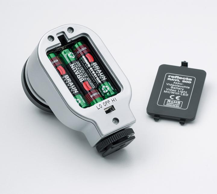 Actual product image Reflecta RAVL 200 Battery Video Light Set (Video light)