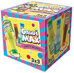Immagine prodotto GaudiMax Gaudi Max Party Cube 09 x 0.02l (9 x 2 cl)