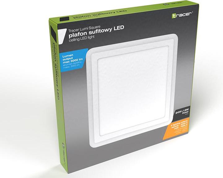 Actual product image Tracer 47319 Lumi Square Celling LED Light