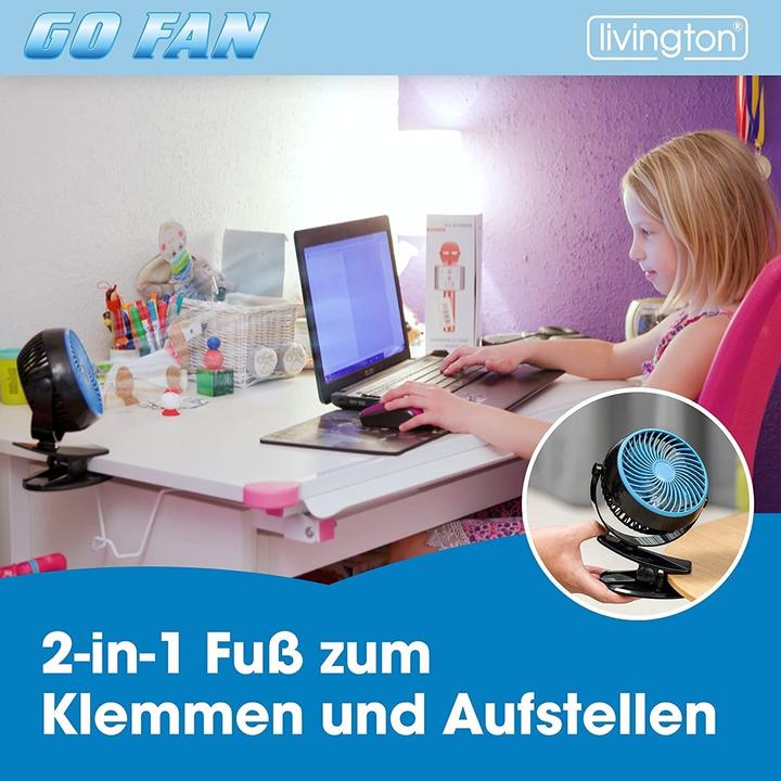 Actual product image Livington Go Fan (70 dB)