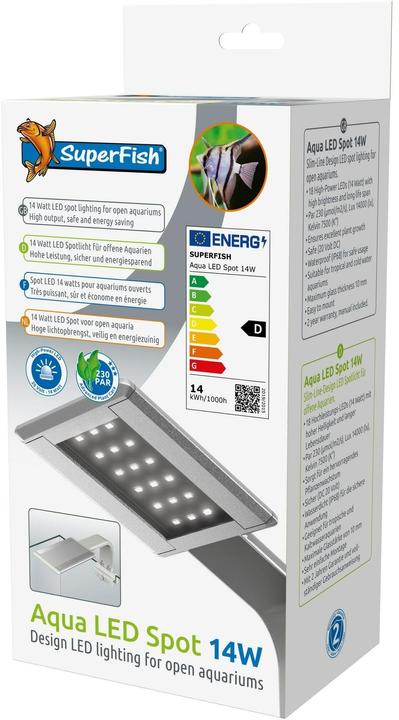SuperFish Aquarium light Aqua Led Spot 14W, product type (LED, 14 W)