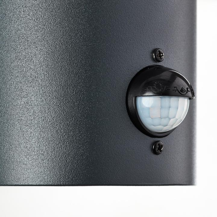 Immagine prodotto Brilliant Aberdeen E27 / AUss-WA+BEW / w/o bulb Applique per esterni, verticale con rilevatore di movimento (E27, IP44)