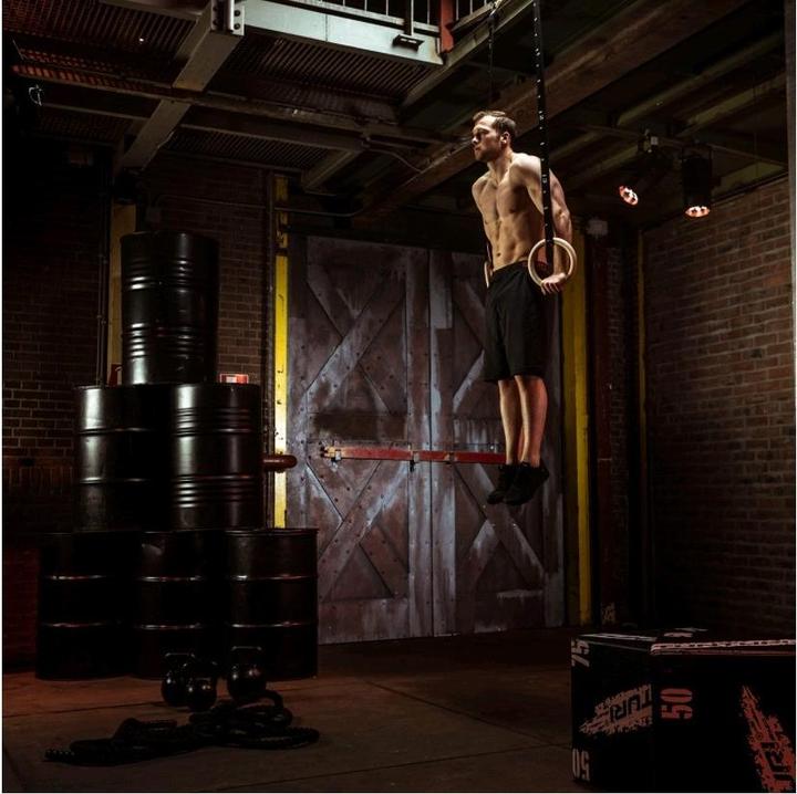 Image du produit Tunturi Turnringe Gym Rings aus Holz