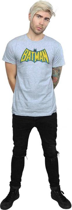 Actual product image Mens Batman Crackle Logo T-Shirt (XL)