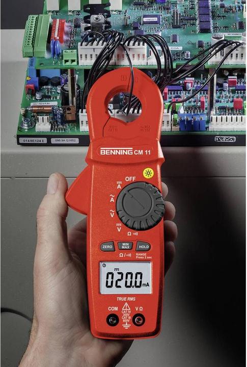 Actual product image Benning Current clamp (CAT IV 300V)