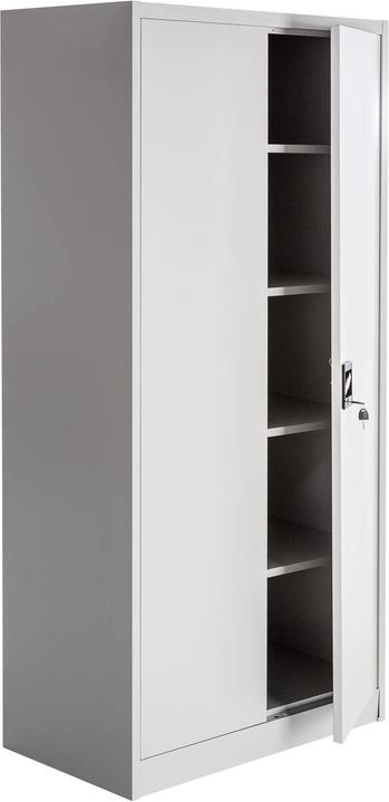 Immagine prodotto tectake 2x Armadio portadocumenti a 5 scomparti (40 x 90 x 180 cm)