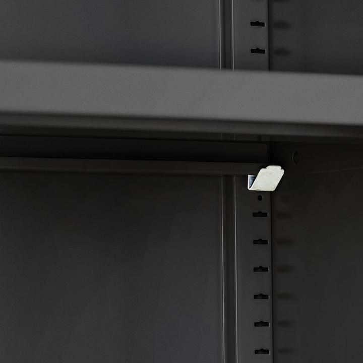 Produktbild tectake Aktenschrank mit 5 Böden (40 x 90 x 180 cm)