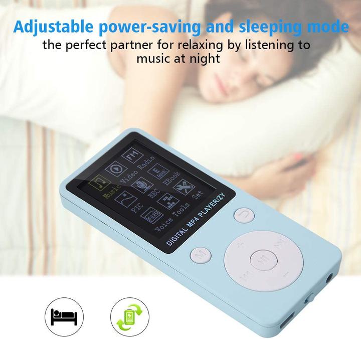 Immagine prodotto Dpofirs Mini lettore MP4 musicale blu (32 GB)