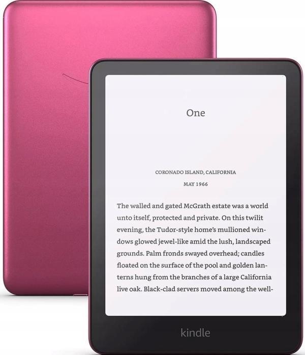 Actual product image Amazon Kindle Paperwhite Signature Edition 2024 (7", 32 GB, Pink metallic)