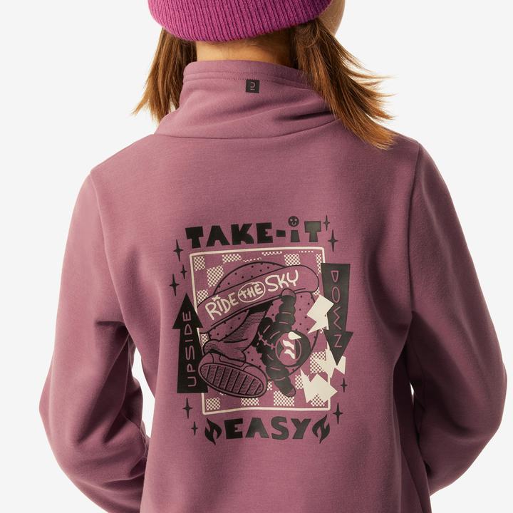 Produktbild Wedze Skipullover Kinder - 100 violett (146)