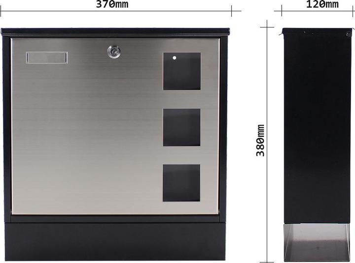 Produktbild Rottner Briefkasten Design Mailbox