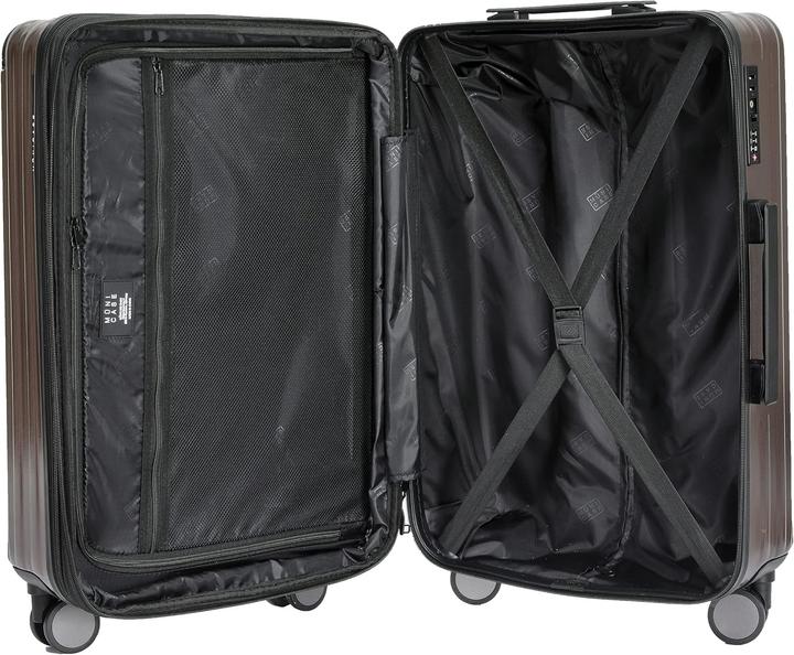 Actual product image Münicase Hartschalenkoffer mit Rollen und TSA-Schloss (38 l, Hand luggage (up to 50 litres))