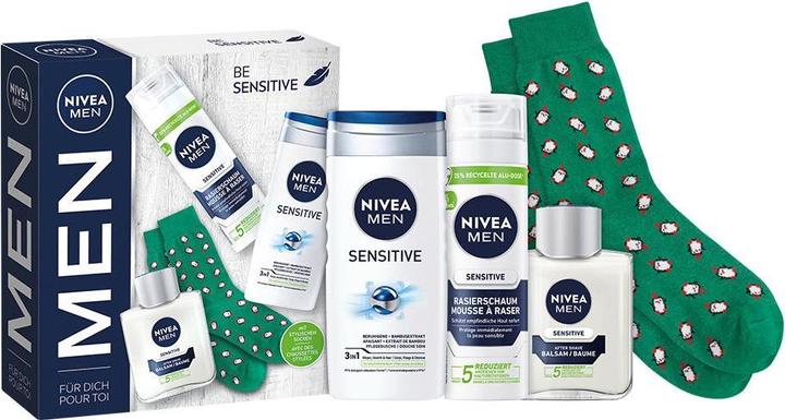 Immagine prodotto Nivea Men Set regalo uomo Be Sensitive (Set per la cura del corpo)