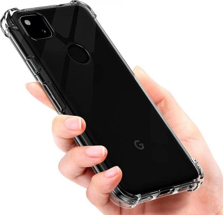 Immagine prodotto Screenguard Google Pixel 4a Cover Cristallo Morbido Airbag Paraurti (Google Pixel 4a)