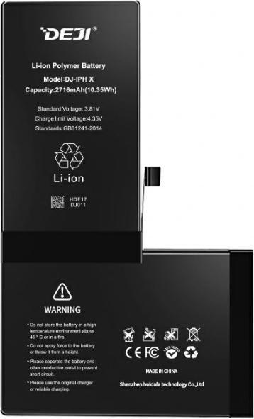 Image du produit DEJI Batterie de rechange capacité normale 2716mAh