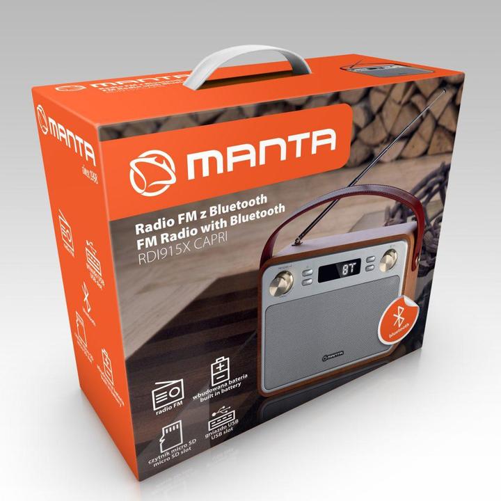 Produktbild Manta RDI915X FM/BT/USB Capri (FM, Bluetooth)