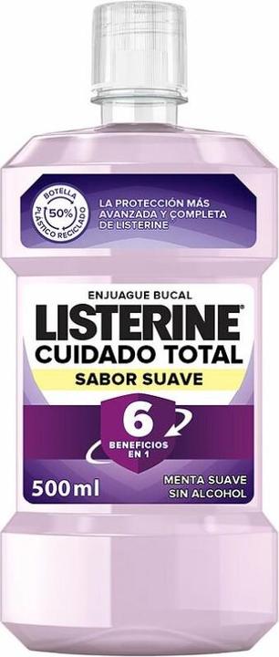 Actual product image Listerine Total Care Zero Alcohol Mouthwash 500ml (500 ml, Mouthwash)