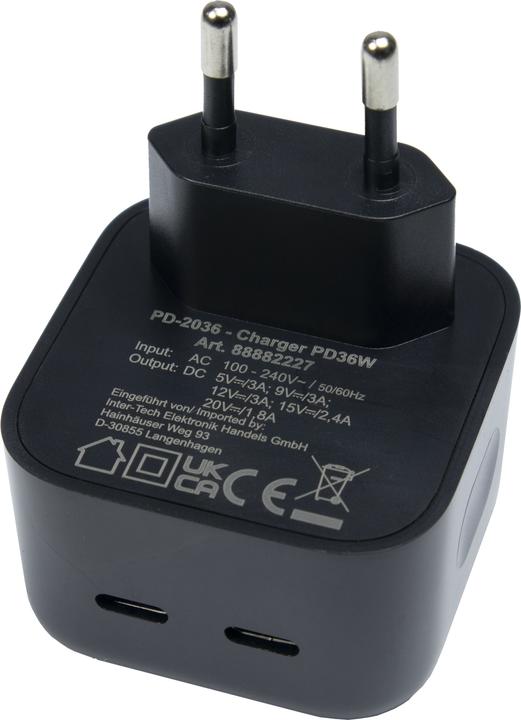 Immagine prodotto Intertech Caricabatterie PD (36 W)