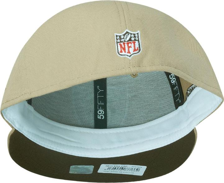 Actual product image New Era 59Fifty Cap - Las Vegas Raiders camel beige - 7 (7)