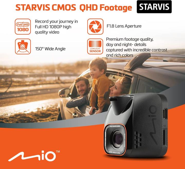 Produktbild Mio Mivue C570 (GPS-Empfänger, Beschleunigungssensor, Full HD)