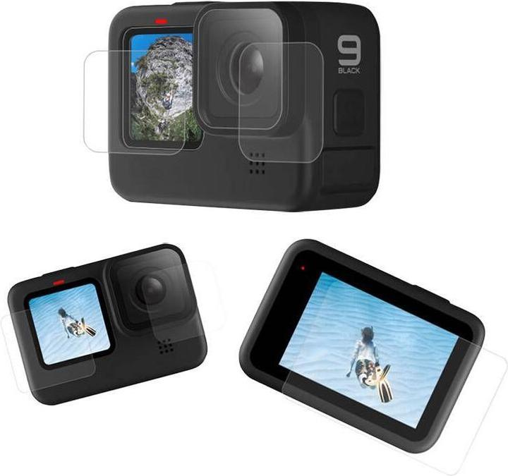 Produktbild Telesin Screen and lens tempered glass for GoPro Hero 9 / Hero 10 (GP-FLM-901) (Hero 11, Hero 10, Hero 12, Hero 9)