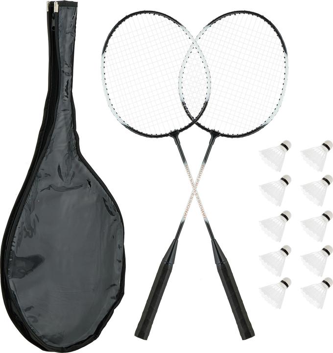 Actual product image Relaxdays Badminton set