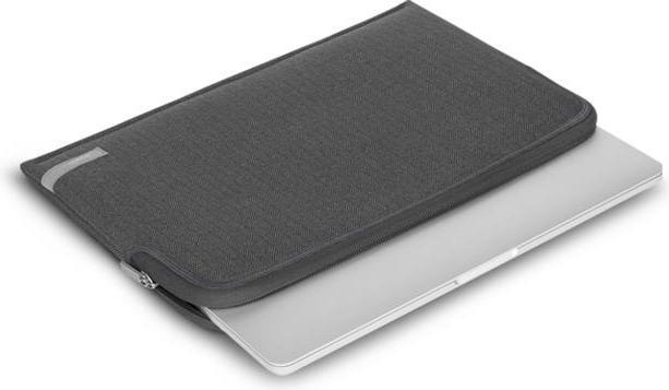 Produktbild Moshi Pluma Laptop Sleeve for MacBook Pro/Air 13" (2020) - Herringbone Gray (13", Apple)