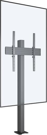 Actual product image Multibrackets Bodenständer 1x, 55"-86", Stahl/Aluminium (86", 80 kg)