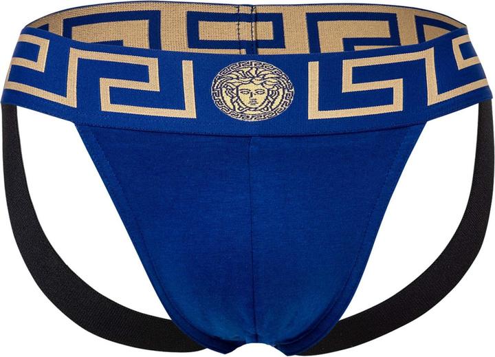 Immagine prodotto Versace Underpants Jock Strap Jersey Topeka Bi-Stretch Cotton Organic New Logo (M, Confezione singola)